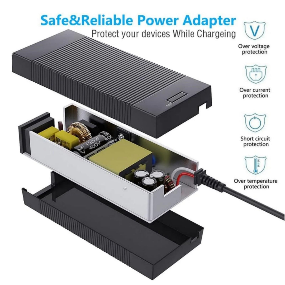 42V 2A/1.5A Universal 5 Plugs Fast Electric Charger for 36V Lithium Battery O34955