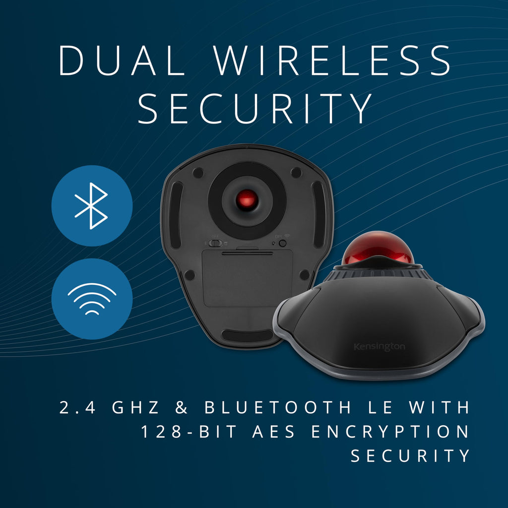 Wireless Trackball with Scroll Ring P668