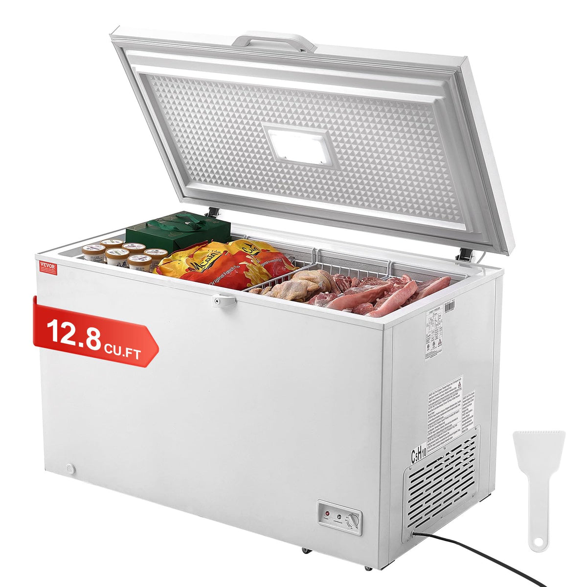 12.8 Cu.ft Chest Freezer with 4 Removable Baskets I675