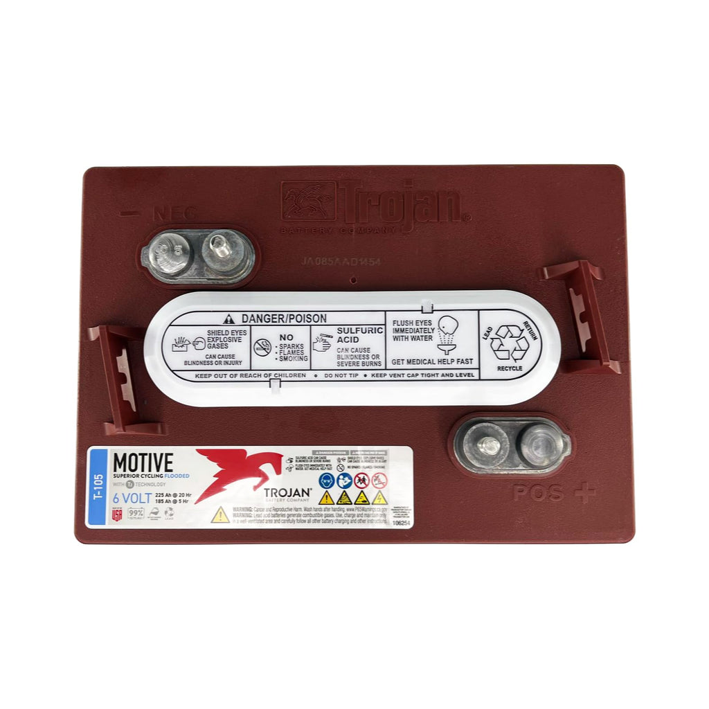 6V 225Ah Deep-Cycle Flooded Battery Pack of 4 L2814