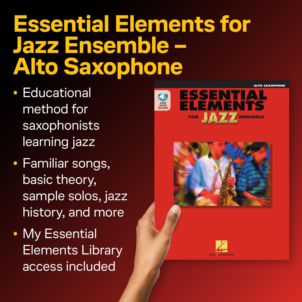 Alto Saxophone Jazz Ensemble Method Q9085
