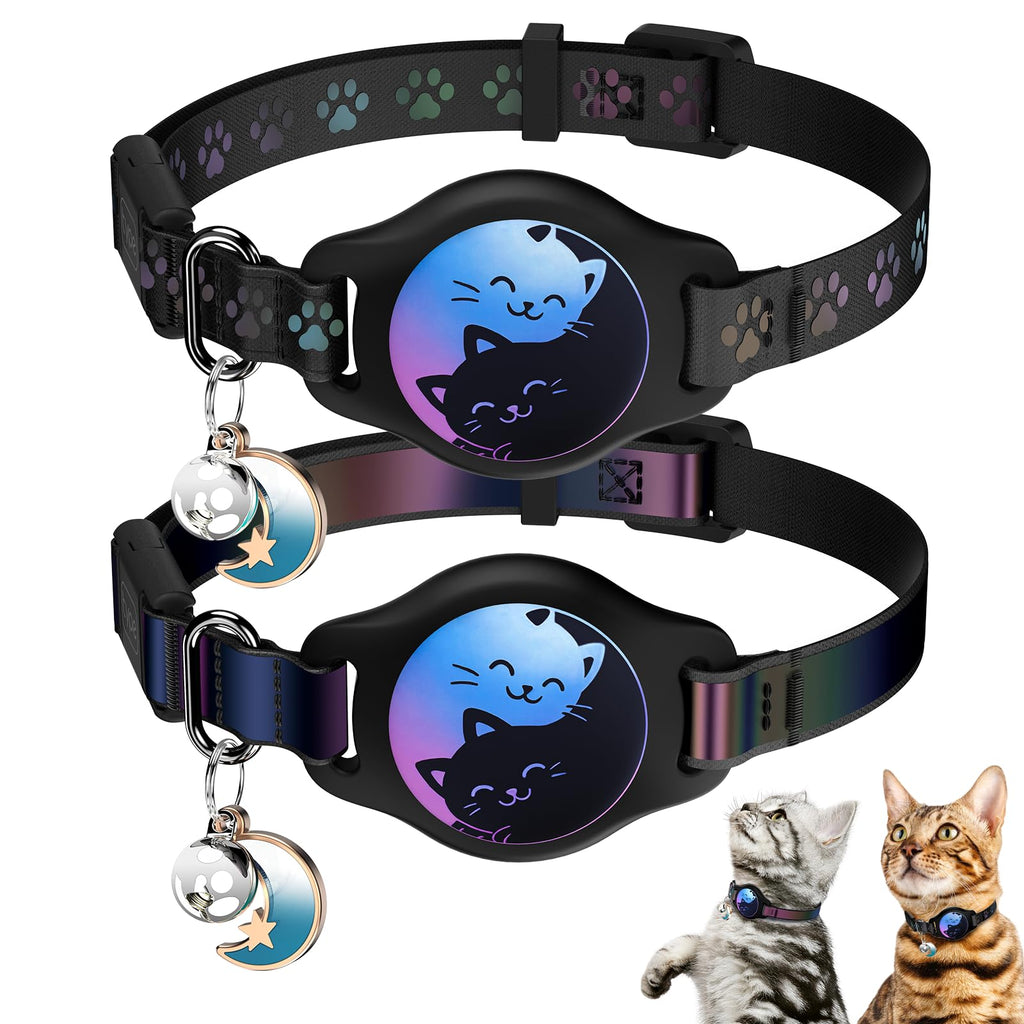 Cat Collar with AirTag Holder 2 Pack Z75408