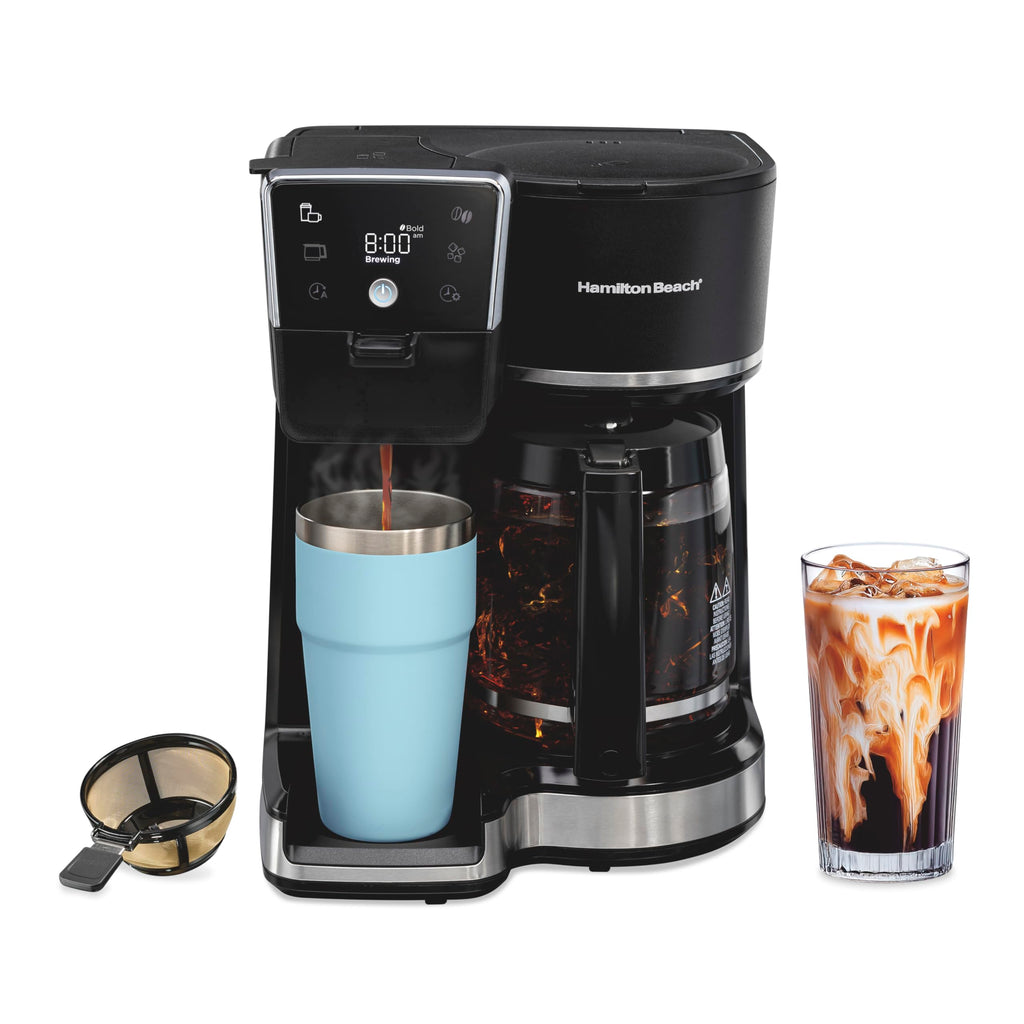 2-Way Drip Coffee Maker & Single Serve Coffee Machine R253