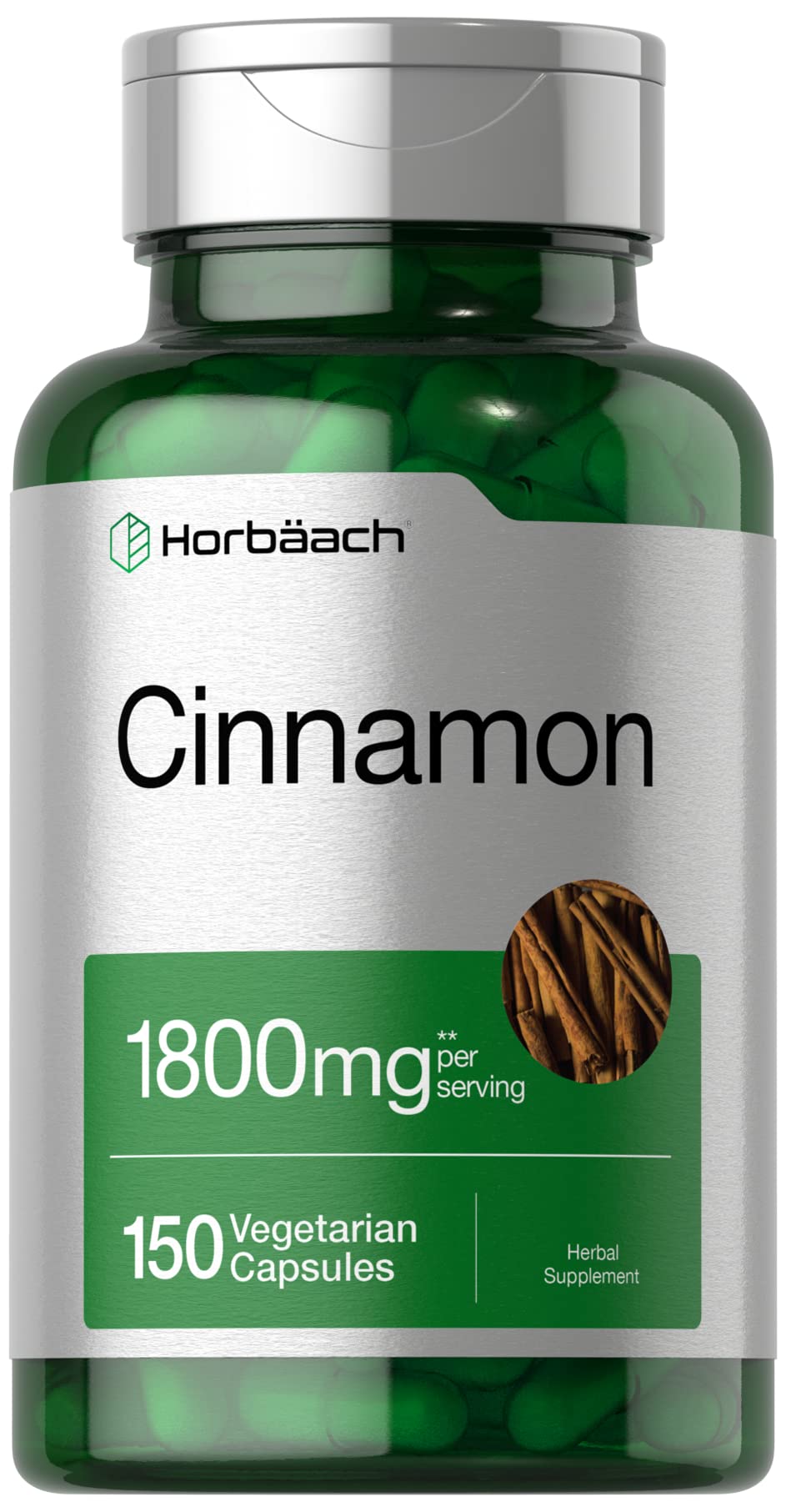 Cinnamon Capsules 150 Count H8479