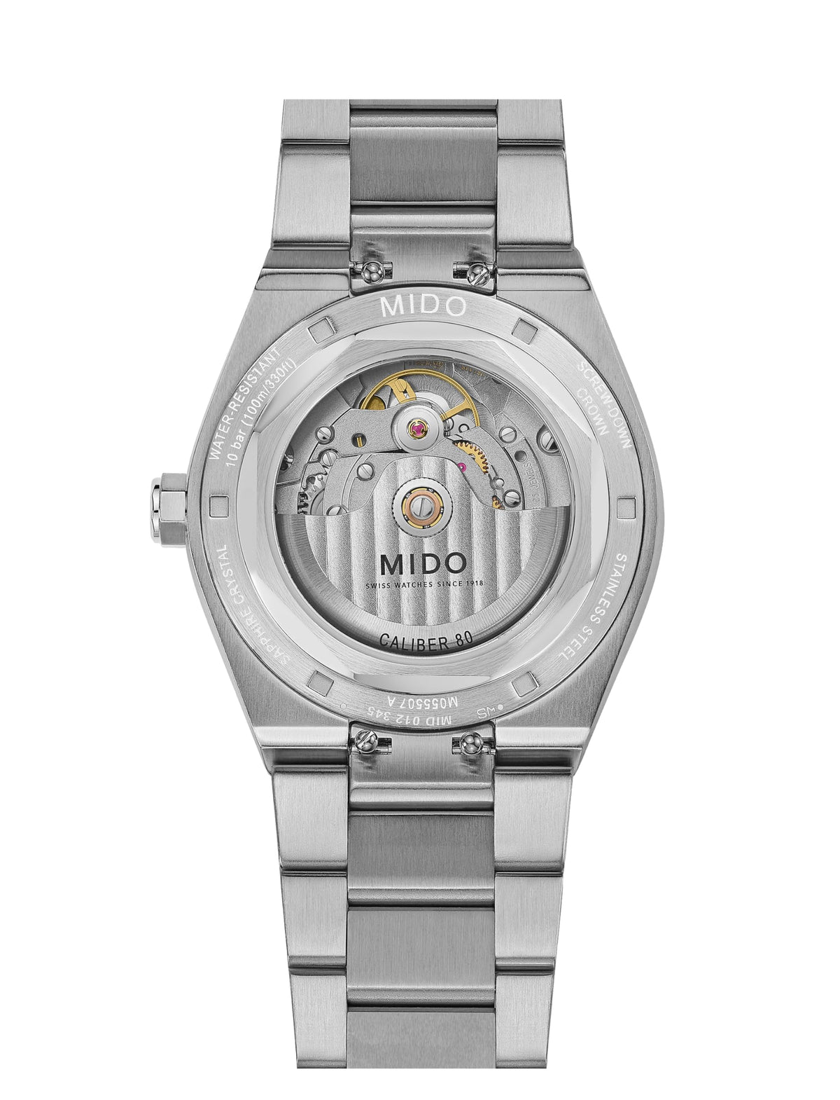 Swiss Automatic Watch for Men 40mm Stainless Steel Case O61530
