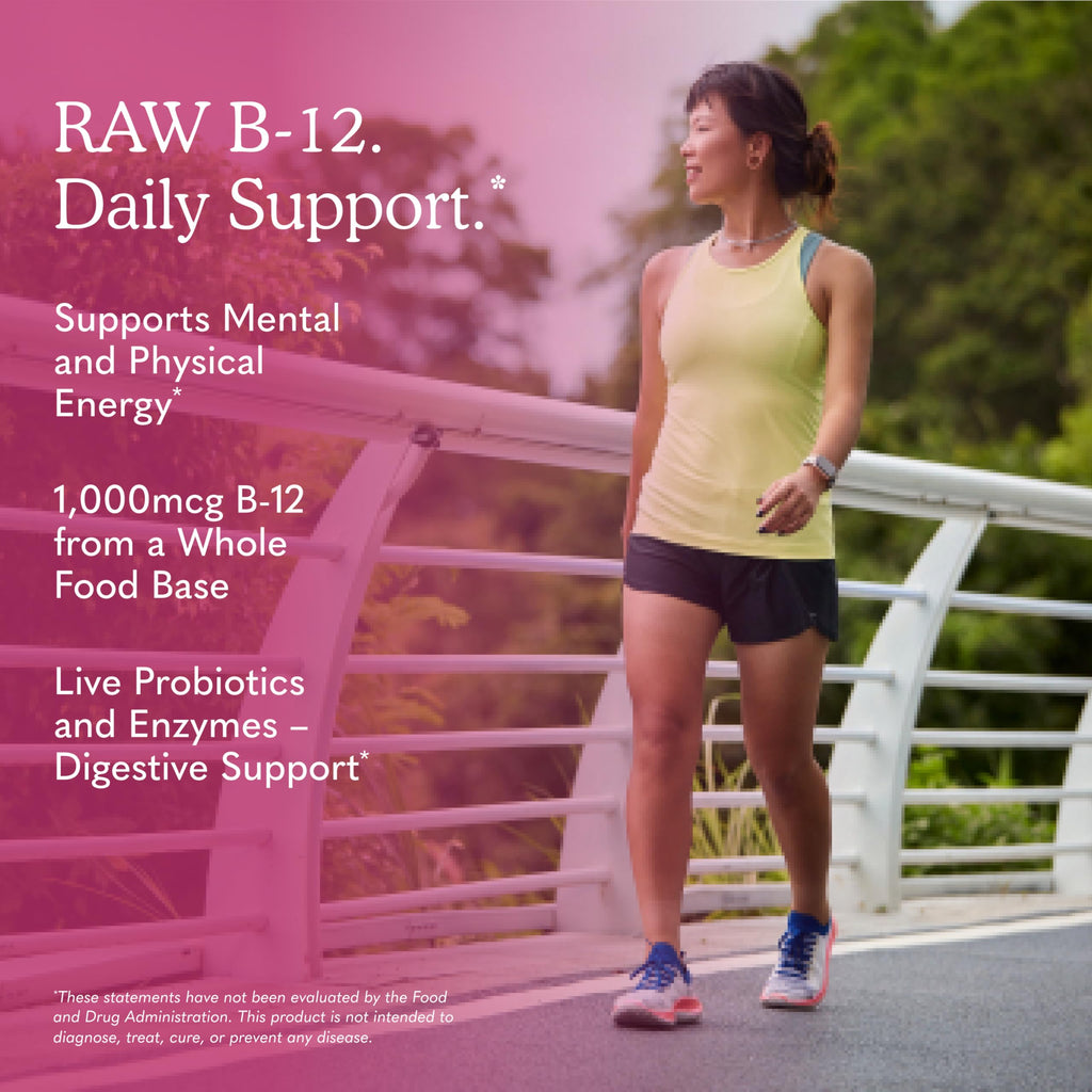 Vegan B-12 Methylcobalamin 30 Capsules H5574