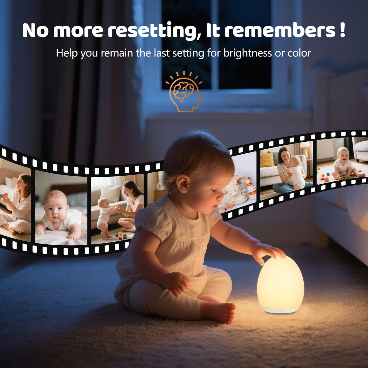 7 Colors Changing Night Light K142