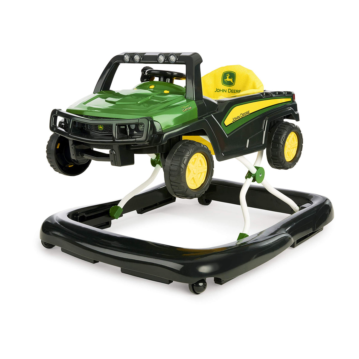 Green Baby Activity Center & Push Walker with Steering Wheel Toy P560471