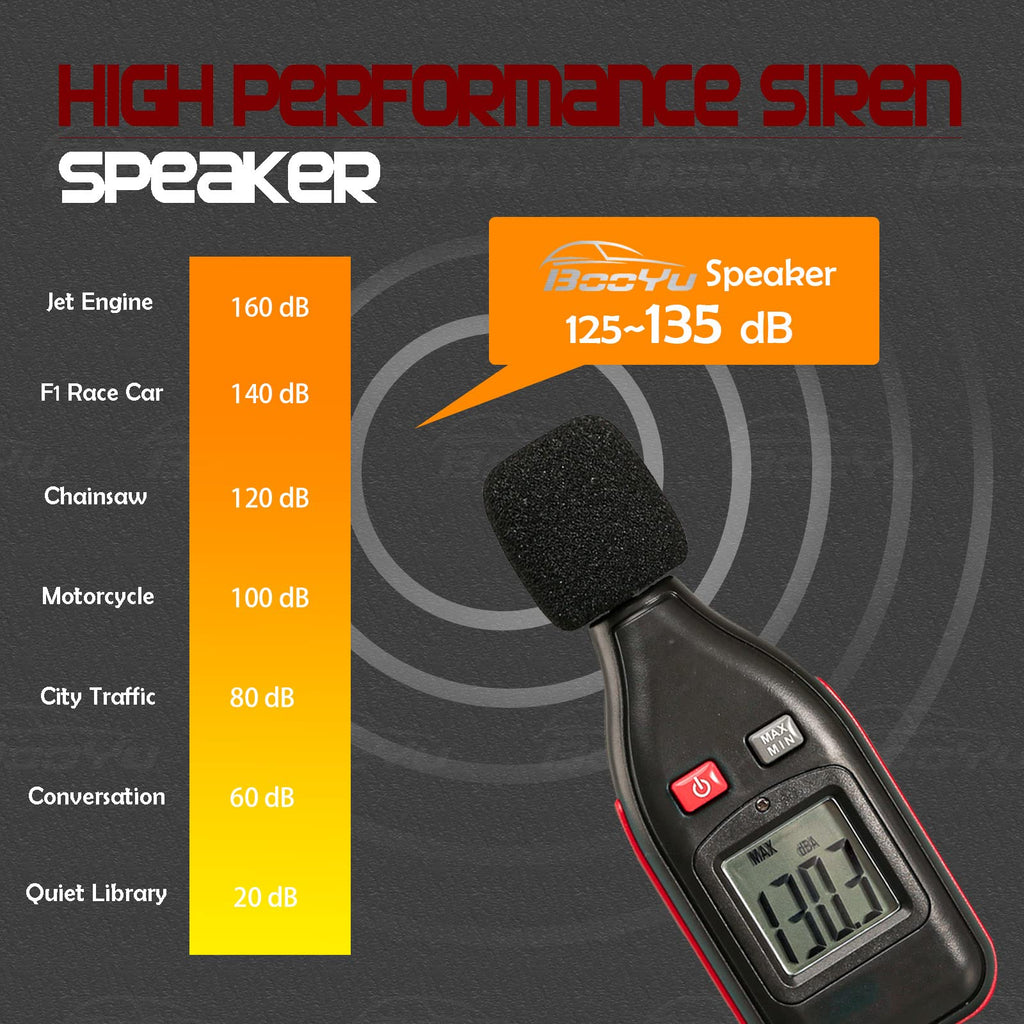 12V 200W 20 Tones Emergency Siren PA System K1039
