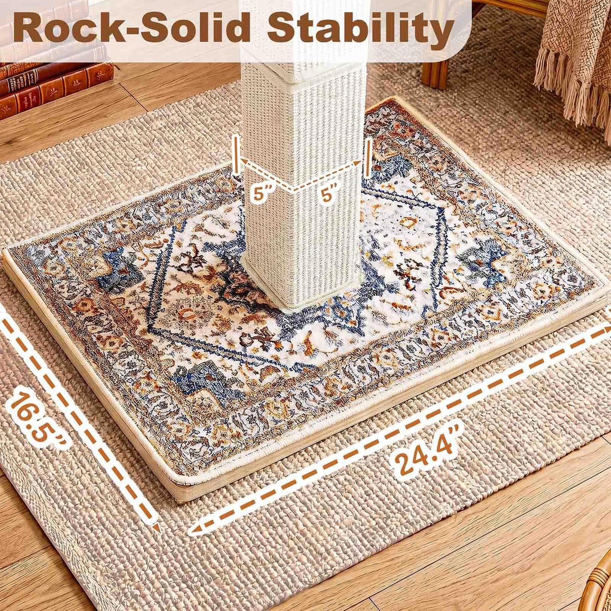 Tall Cat Scratching Post with Carpet T49145