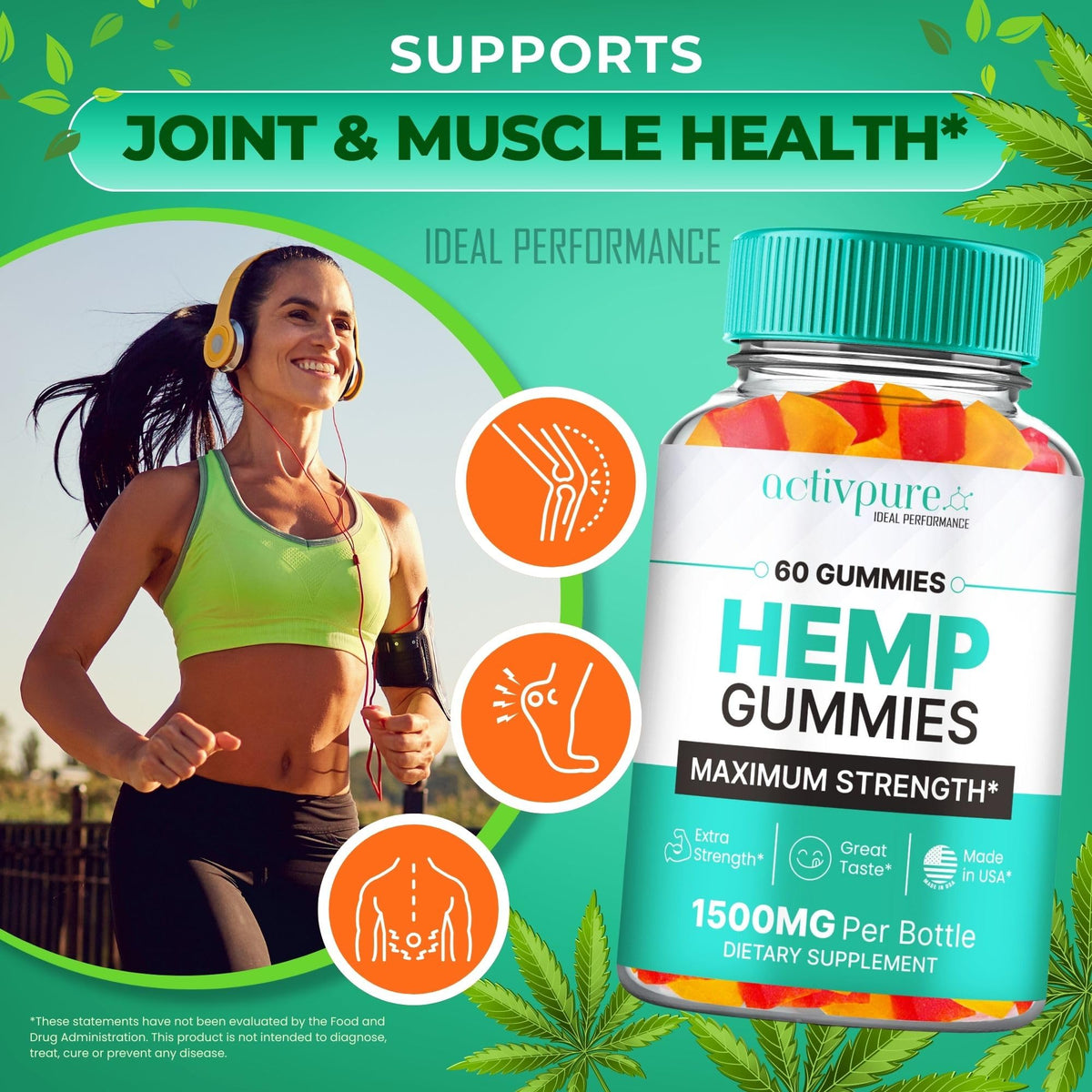 Hemp Gummies 60 Gummies X95820