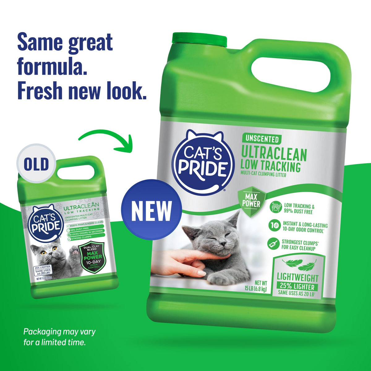 Unscented Clumping Litter 15lb I3562