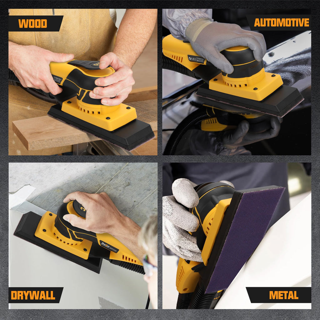 350W 3A Electric Random Orbital Sander A326590