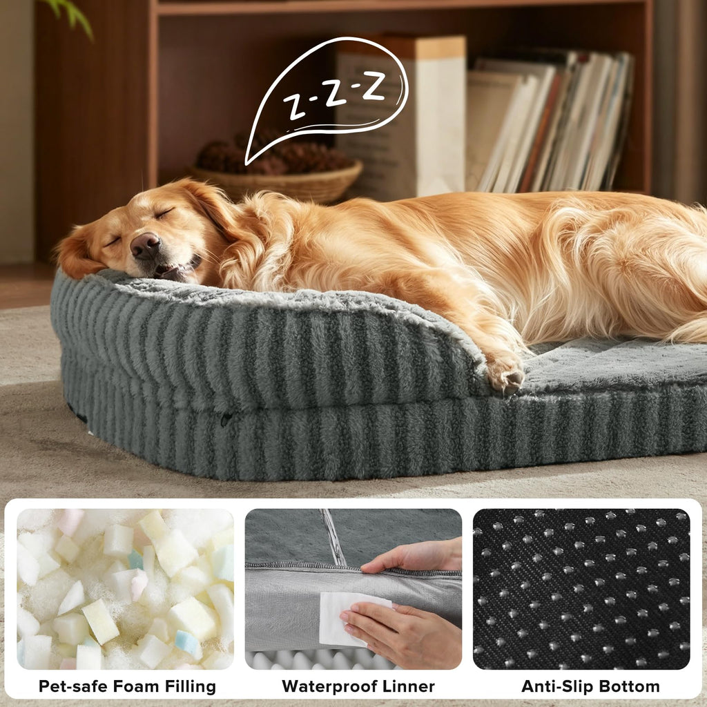Washable 42" Orthopedic Dog Bed Q9514