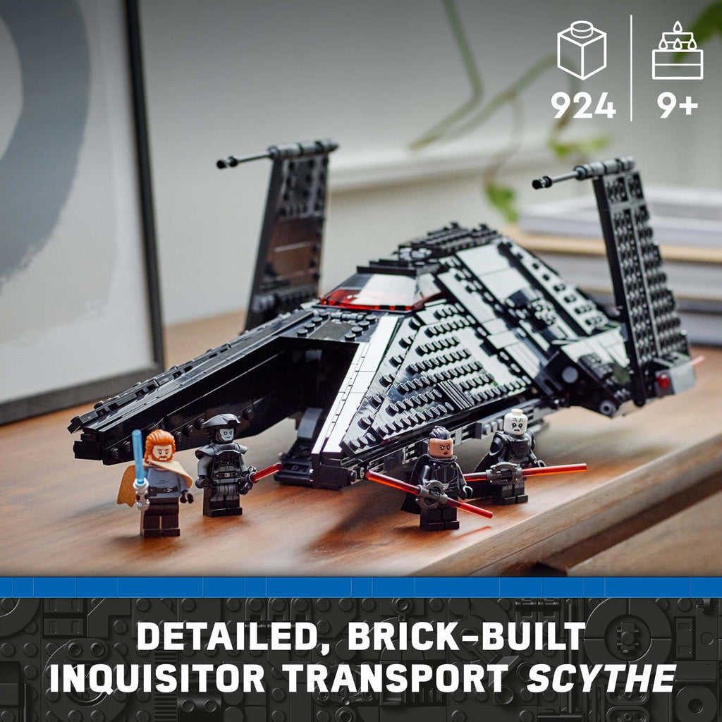 Buildable Toy Starship with Blue and Double-Bladed Red Lightsabers N957