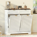 13 Gallon Tilt Out Trash Can Cabinet with Drawer P3632