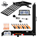 500lb Capacity Trailer Hitch Cargo Carrier with Ramp O5335