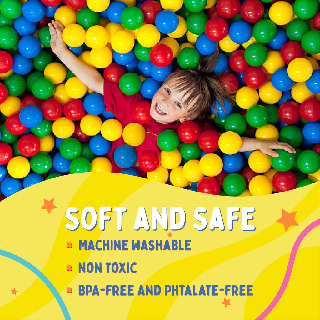 200 Count Plastic Ball Pit Balls G1953