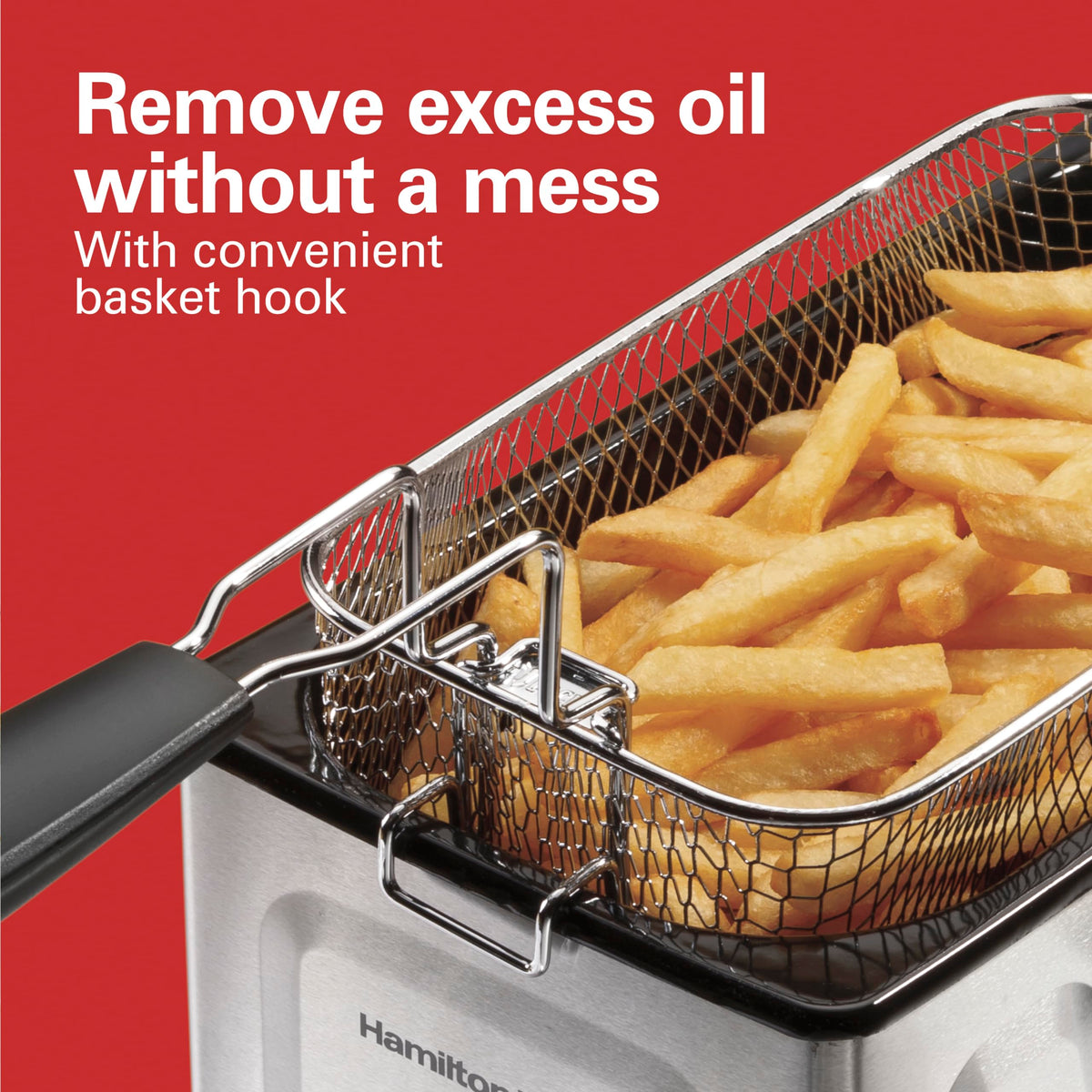 3 Liter Electric Deep Fryer with Basket I2022
