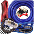 1/0 Gauge Amplifier Wiring Kit with 17 ft Power Wire Z44618