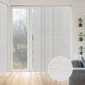 Natural Woven Light Filtering Panel Track Blinds Z8245