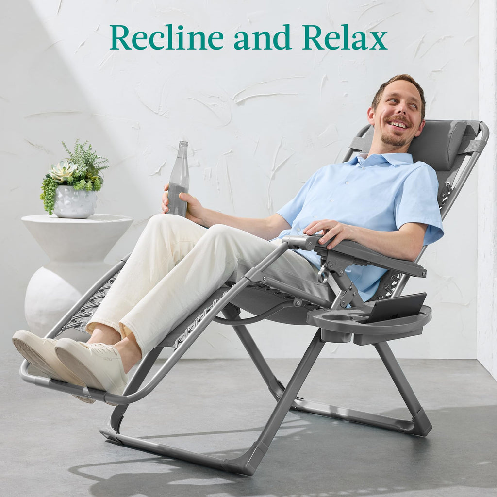 Zero Gravity Chair Recliner Dove Gray N269390