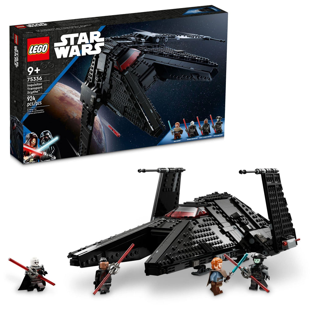 Buildable Toy Starship with Blue and Double-Bladed Red Lightsabers N957