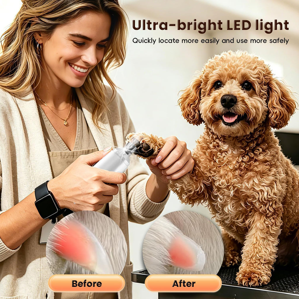 6-Speed Dog Nail Grinder with LED Light J72143