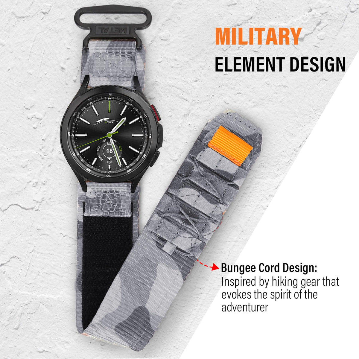 Nylon Sport Watch Band 20mm 22mm Quick Release G549