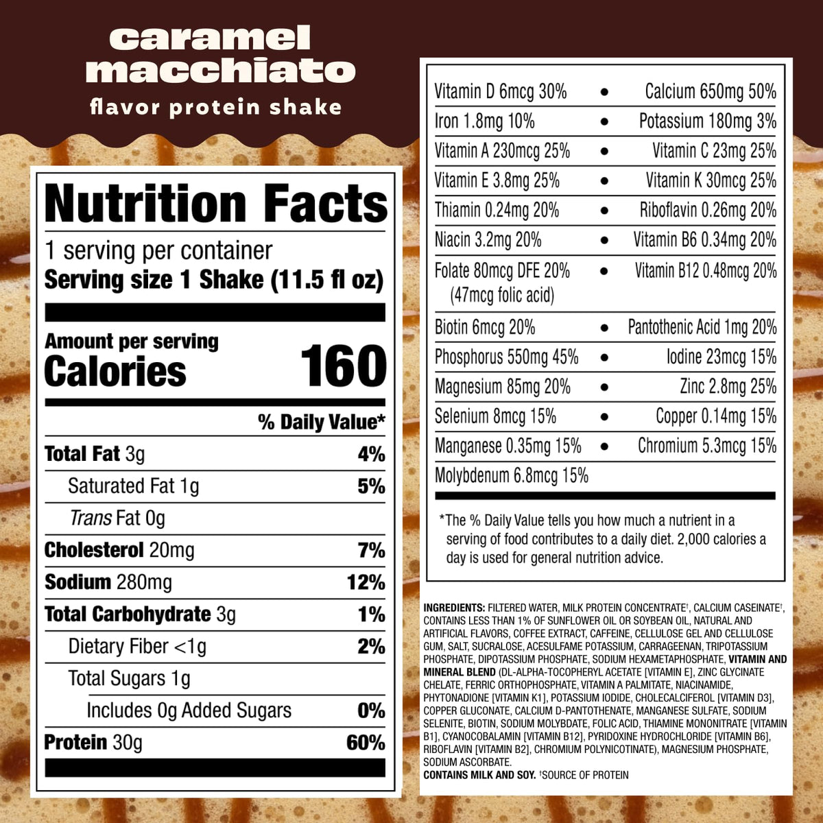 30g Protein Shake 12 Pack Z913