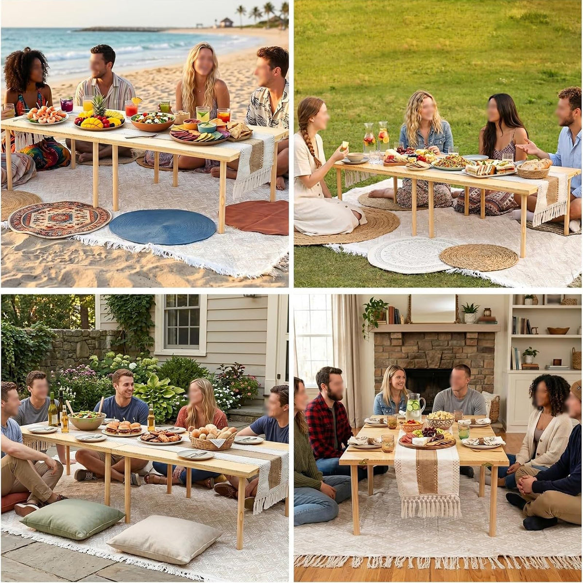 Wood Folding Picnic Table R45423