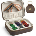 Leather Guitar Pick Case Holder Box J801001