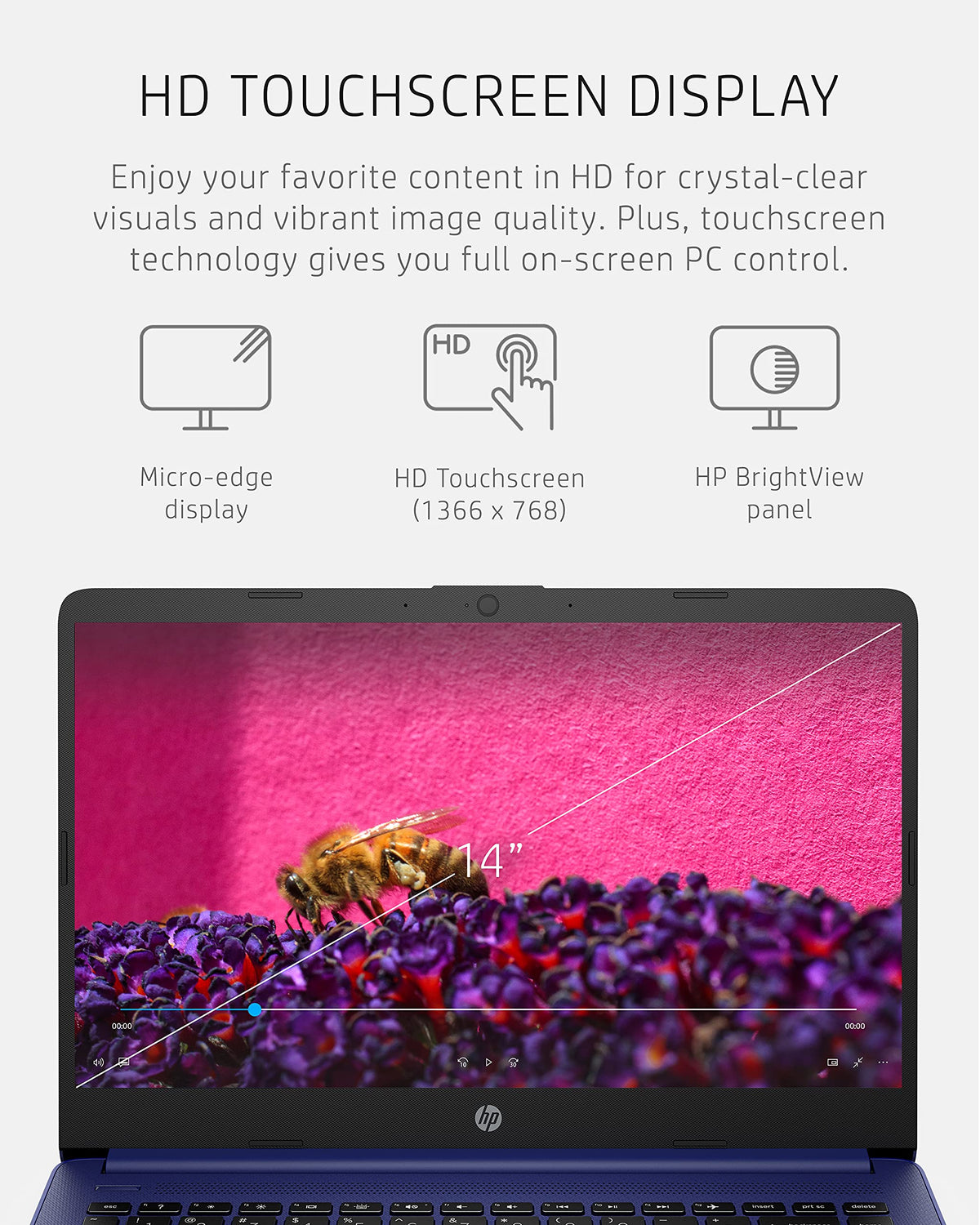 14-inch HD Touchscreen Laptop J636